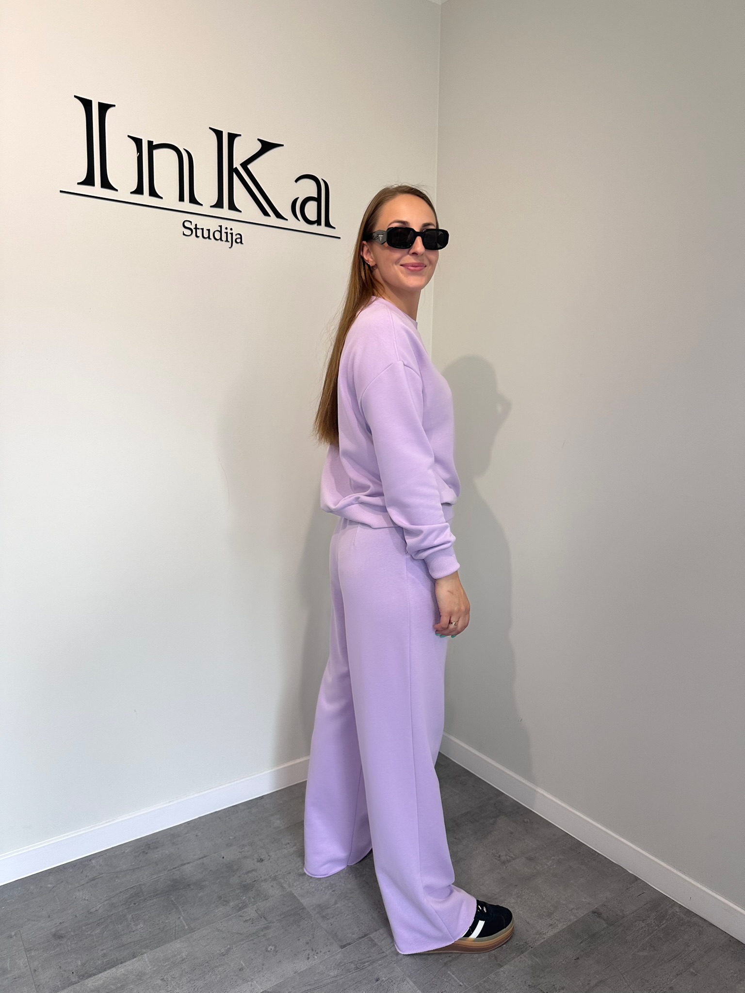 Kelnės " Light Lavender " - Image 2