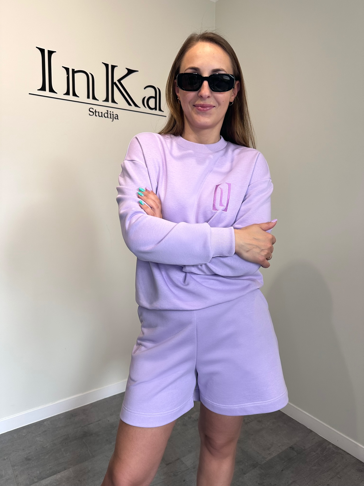 Šortai " Light Lavender "