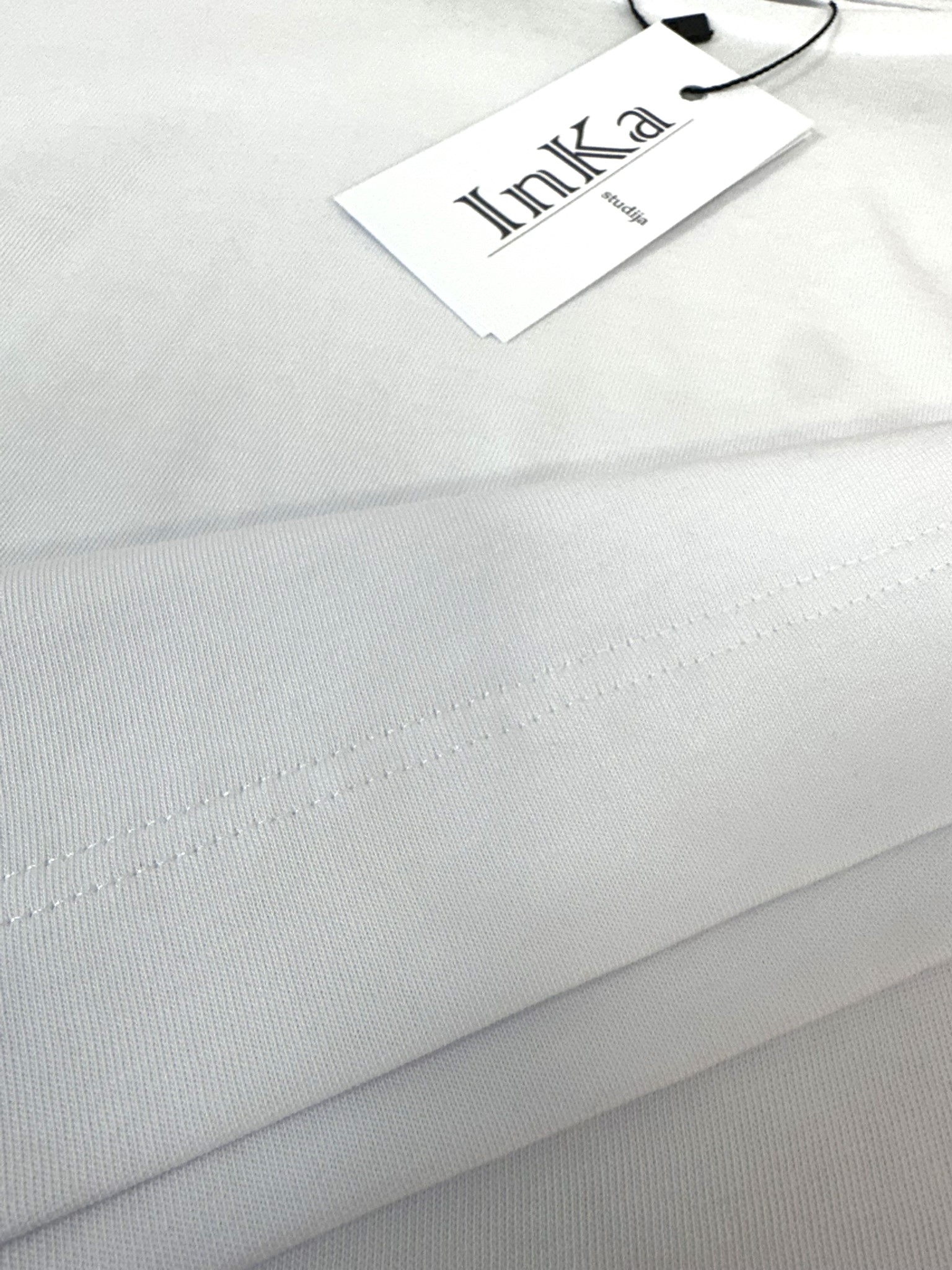 Marškinėliai "Basic white" - Image 4