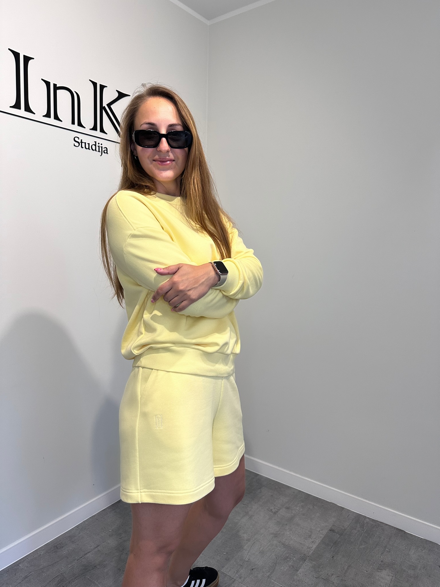 Džemperis ir šortai "Butter yellow" - Image 4