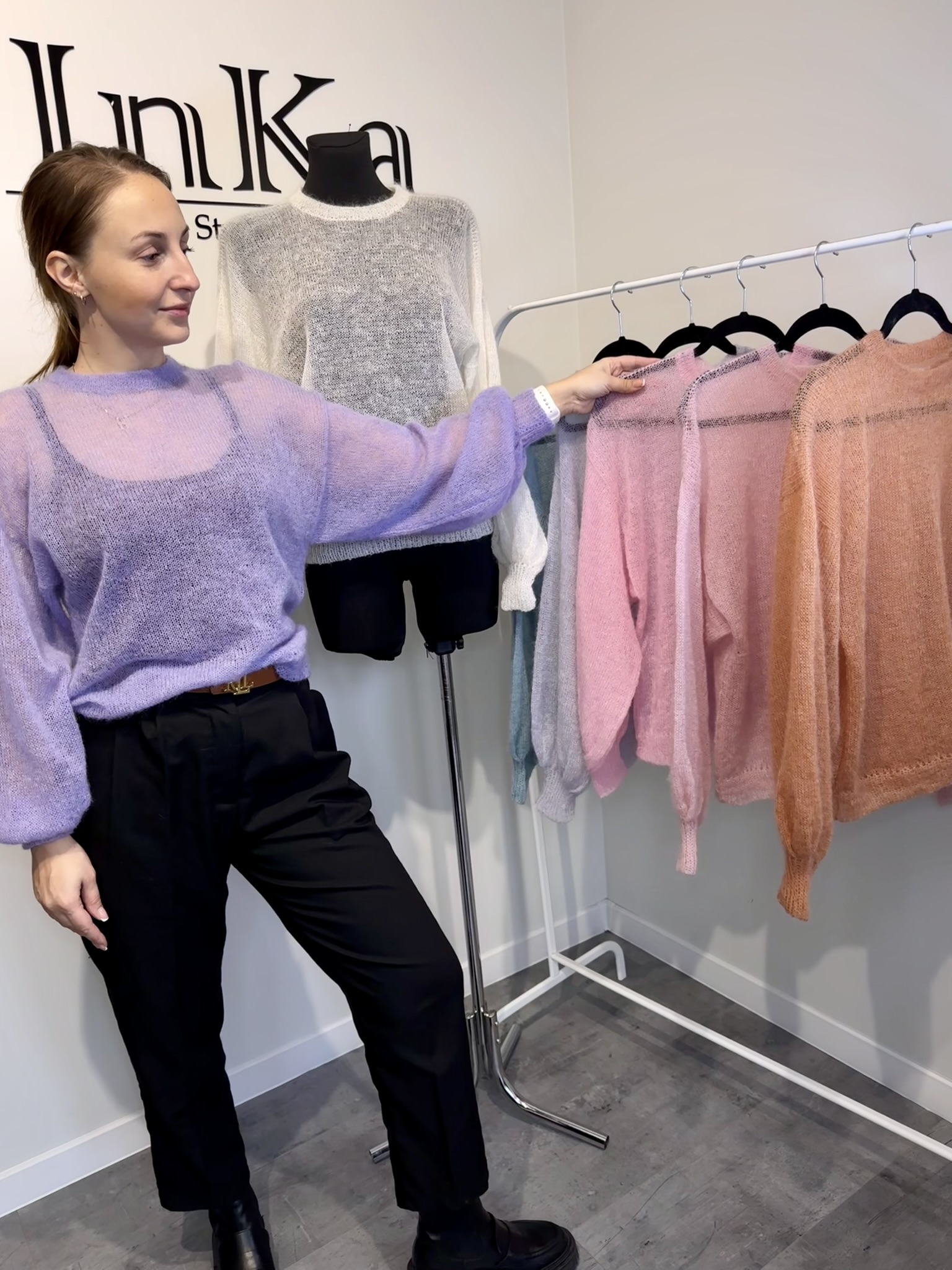 Moheros megztinis „Raudonų plytų” - Image 4