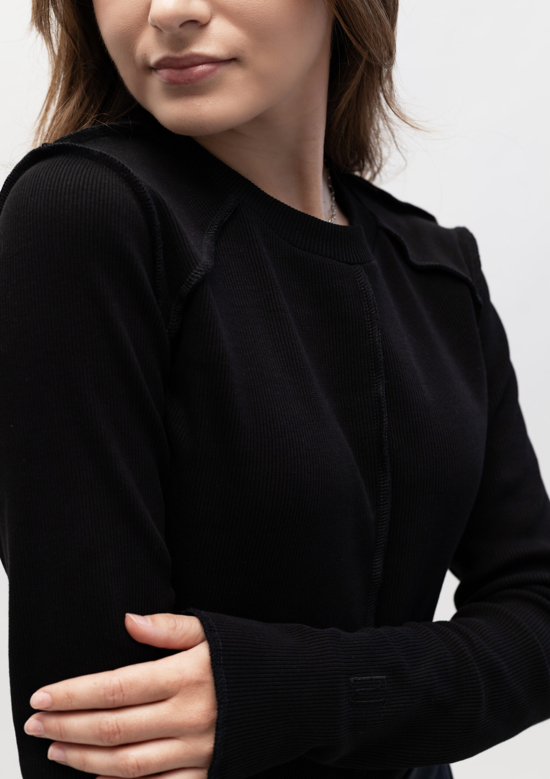 Rib palaidinė BLACK - Image 5