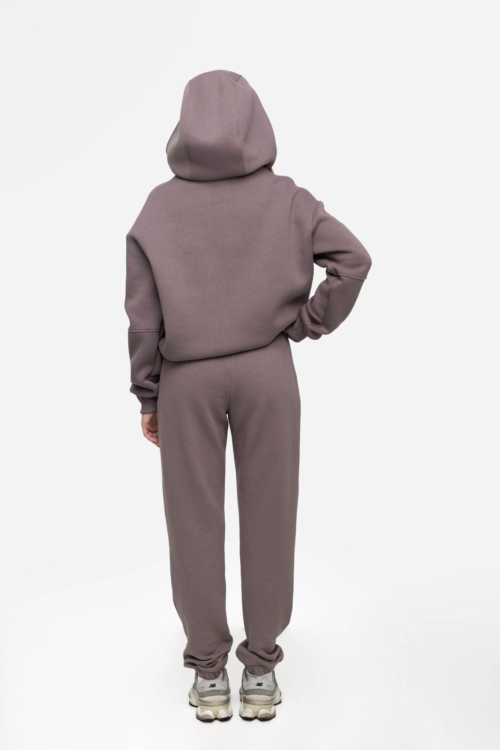 Kelnės siaurios – COCOA GREY - Image 6