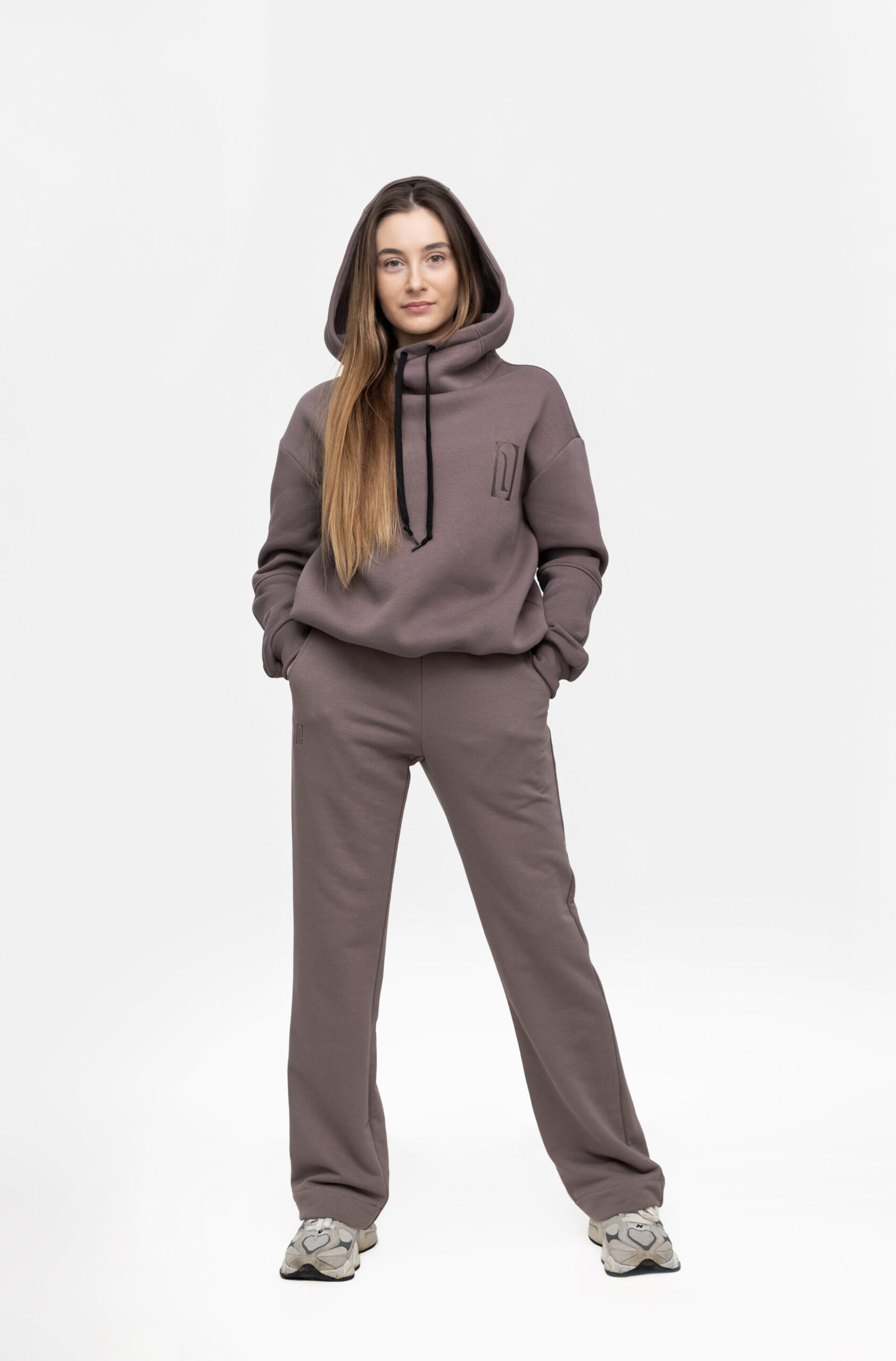 Kelnės - COCOA GREY - Image 2