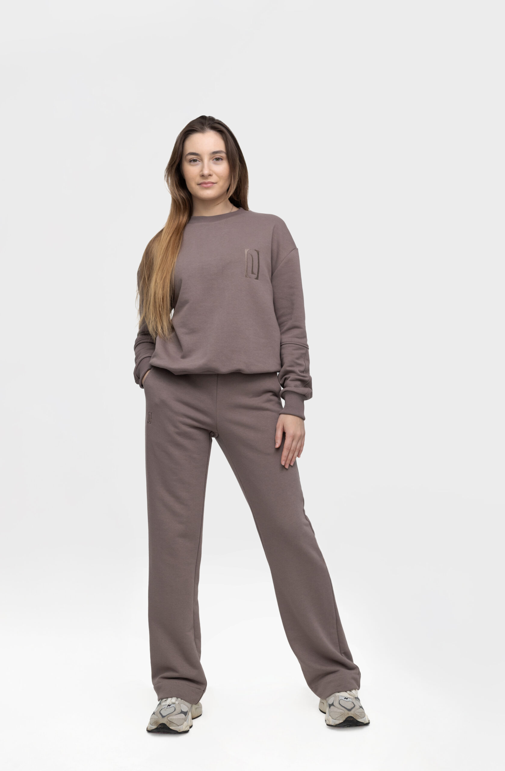 Kelnės - COCOA GREY - Image 5