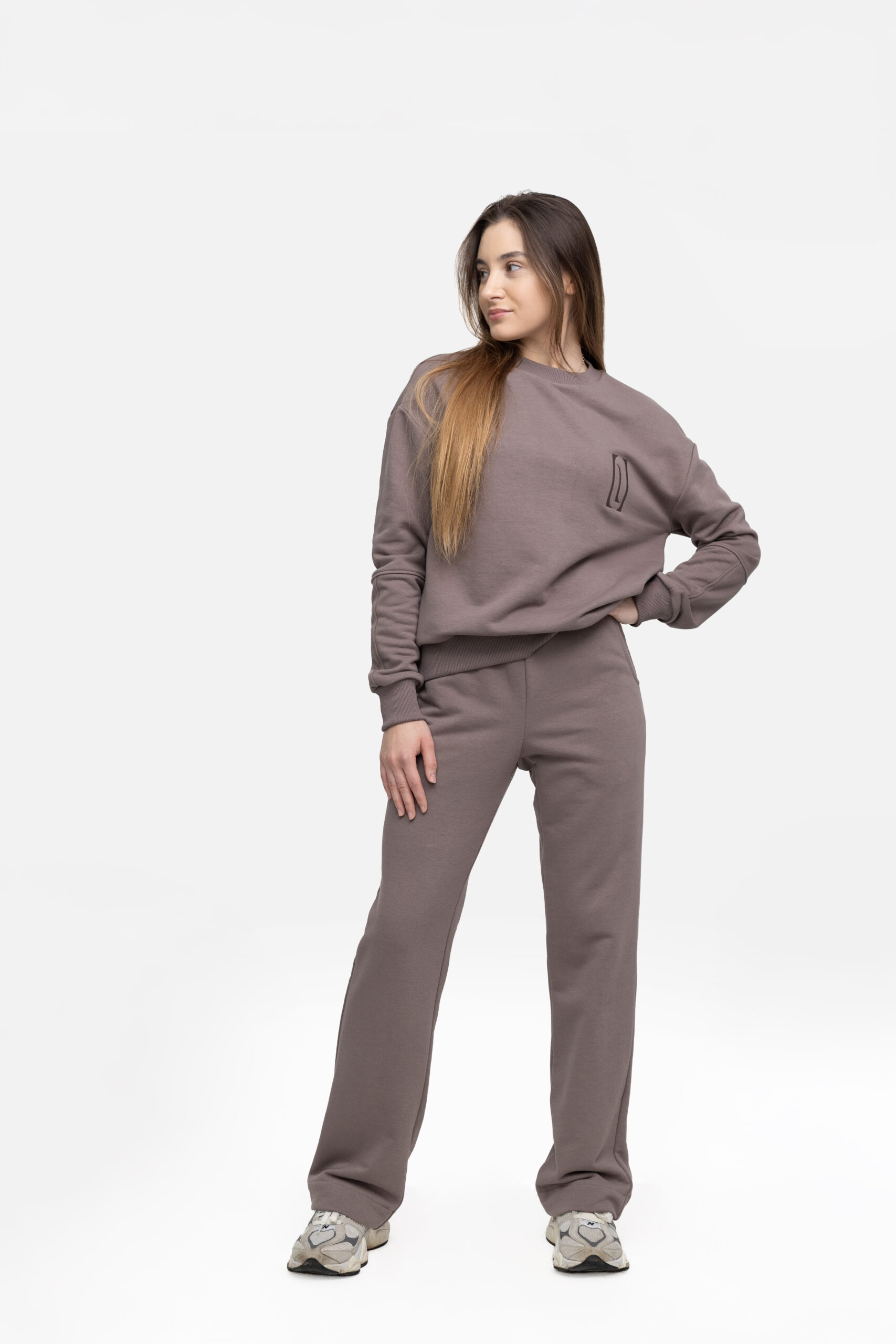 Kelnės - COCOA GREY - Image 6