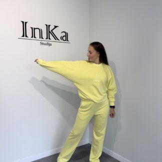 „Lemon yellow” Kelnės