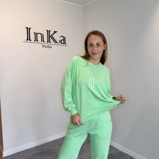 "Green mint" Kelnės | Šortai